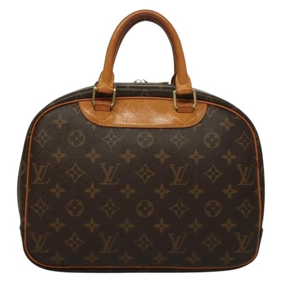 LOUIS VUITTON Monogram Trouville Hand Bag M42228 LV Auth 132216 - Picture 3 of 16